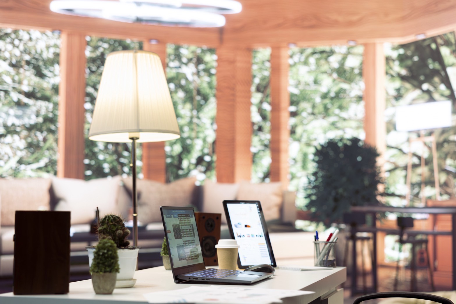 成長設計の抽象ビジュアル